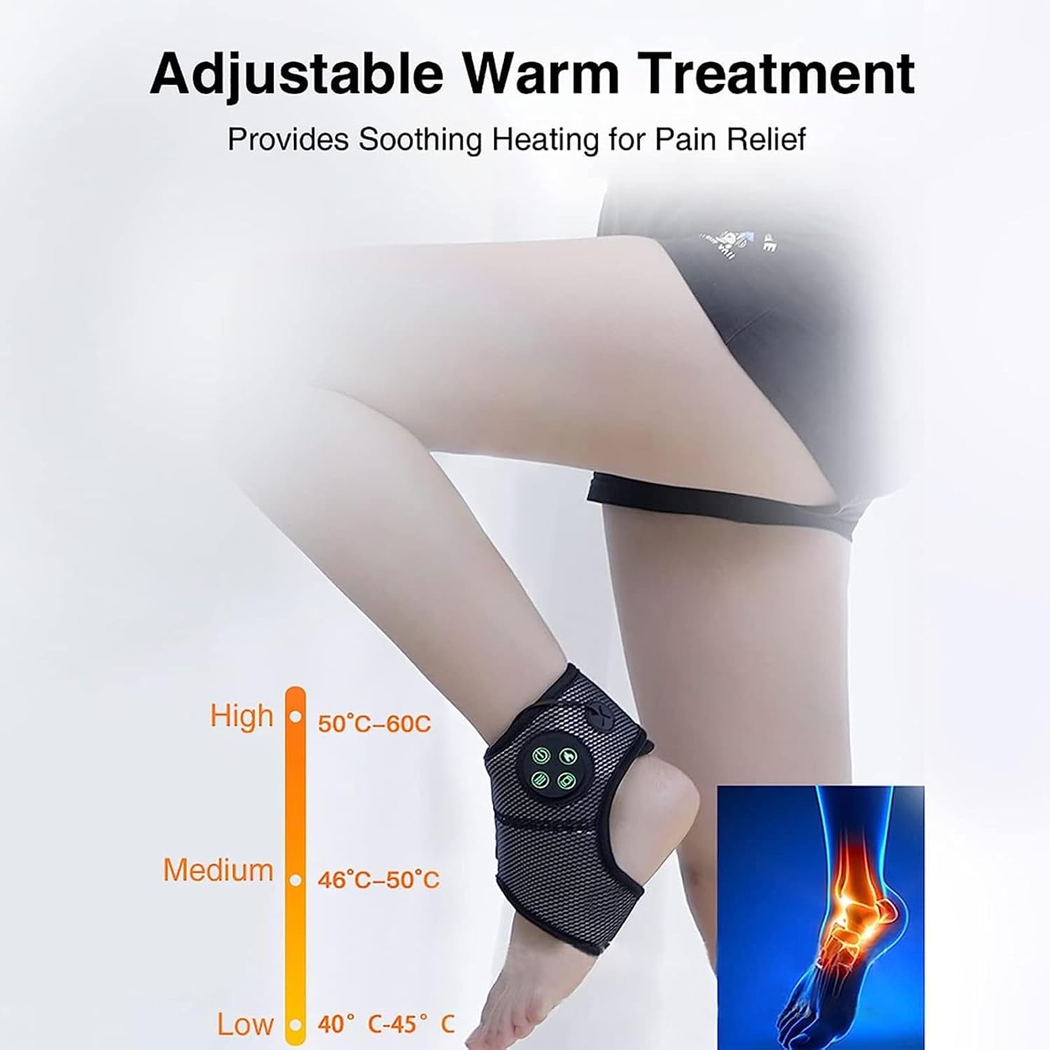 SPORSFIT™ PulseRelief – Electric Foot Therapy Massager