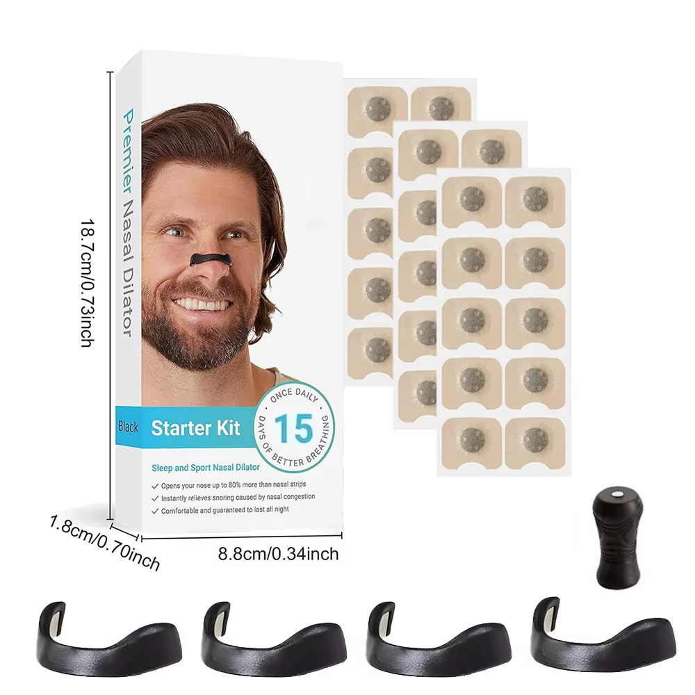 SPORSFIT™ SleepEase – Magnetic Nasal Dilator Kit